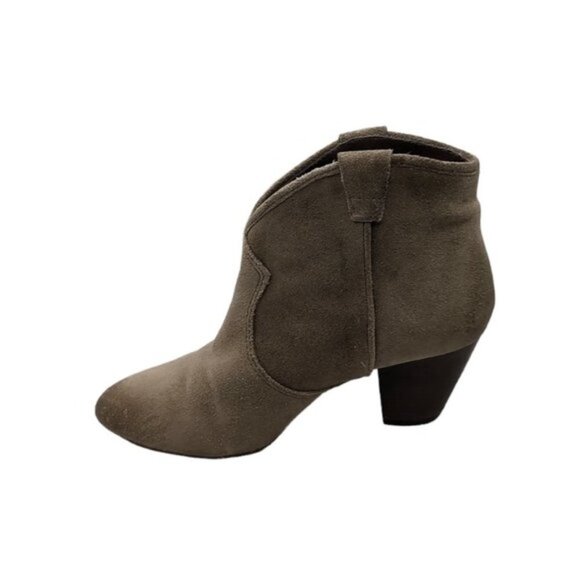 Ash Spiral Vison Suede Ankle Boots - Picture 6 of 6
